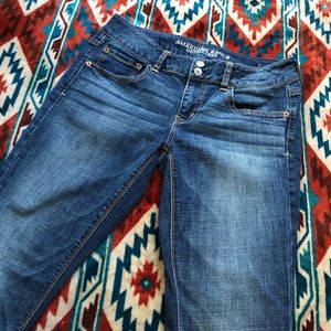 American Eagle Blue Jeans Size 8 Regular